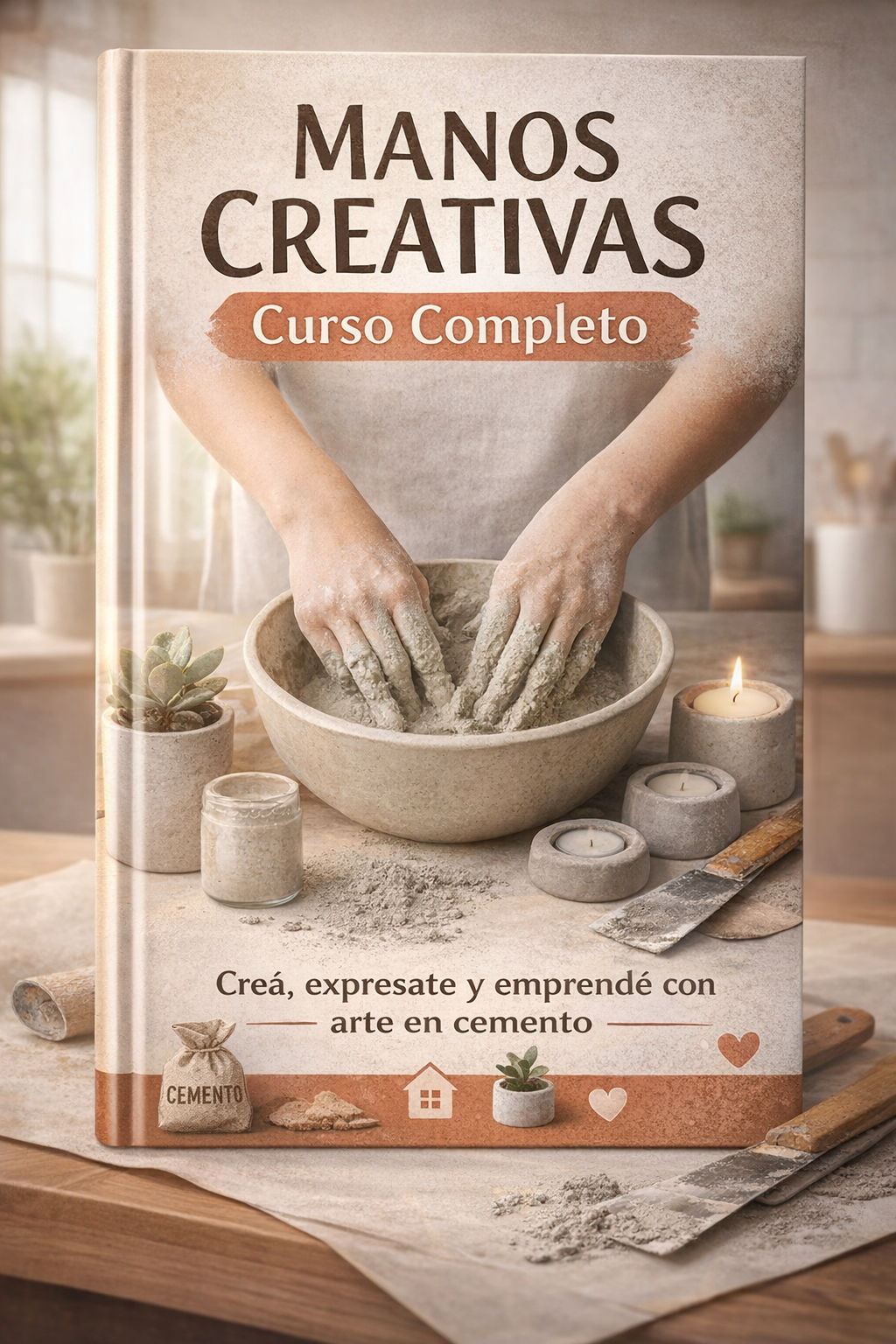 Manos creativas: Curso completo + 7 BONOS DE REGALO